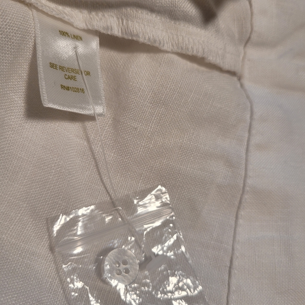 Garnet Hill Linen Shirtdress - Picture 7 of 9